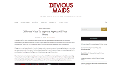 Desktop Screenshot of deviousmaids.net